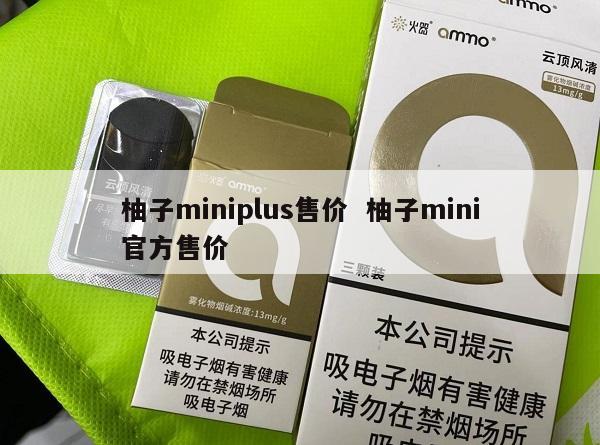 柚子miniplus售价  柚子mini官方售价 