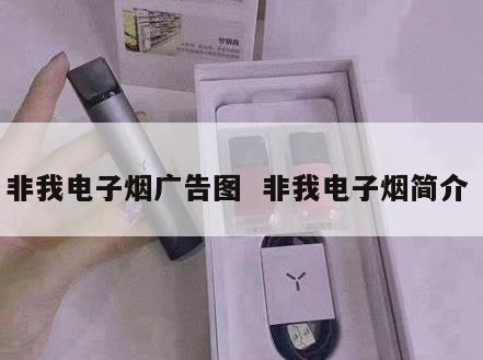 非我电子烟广告图  非我电子烟简介 