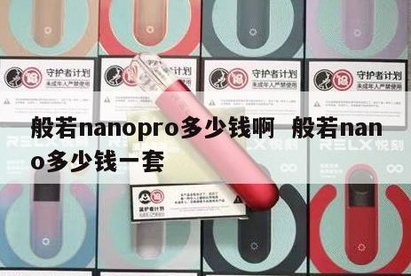 般若nanopro多少钱啊  般若nano多少钱一套 