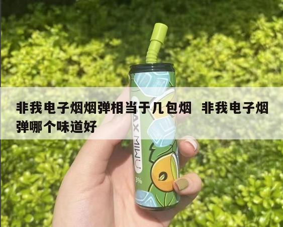 非我电子烟烟弹相当于几包烟  非我电子烟弹哪个味道好 